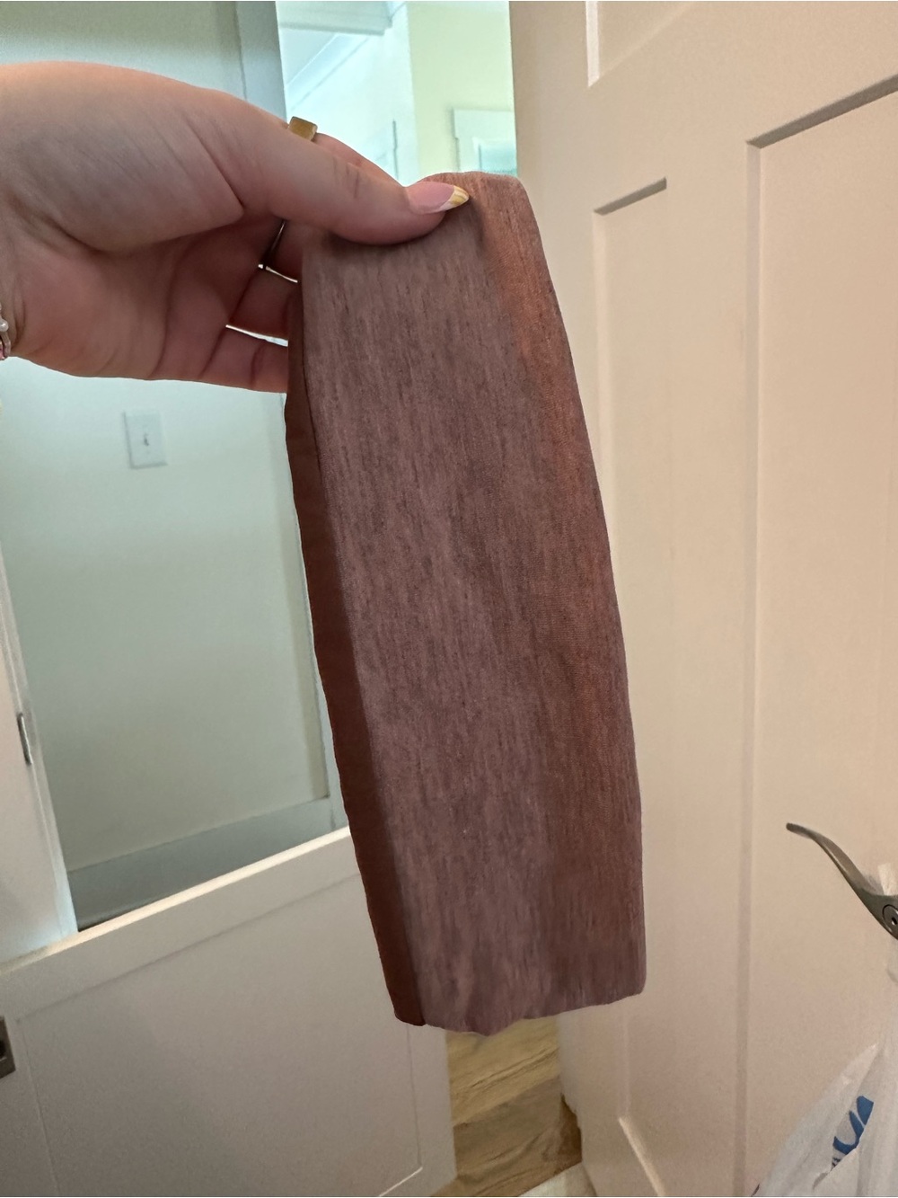 lululemon athletica Mauve Brown Wide Stretch Headband